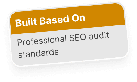 Built on SEO best practices